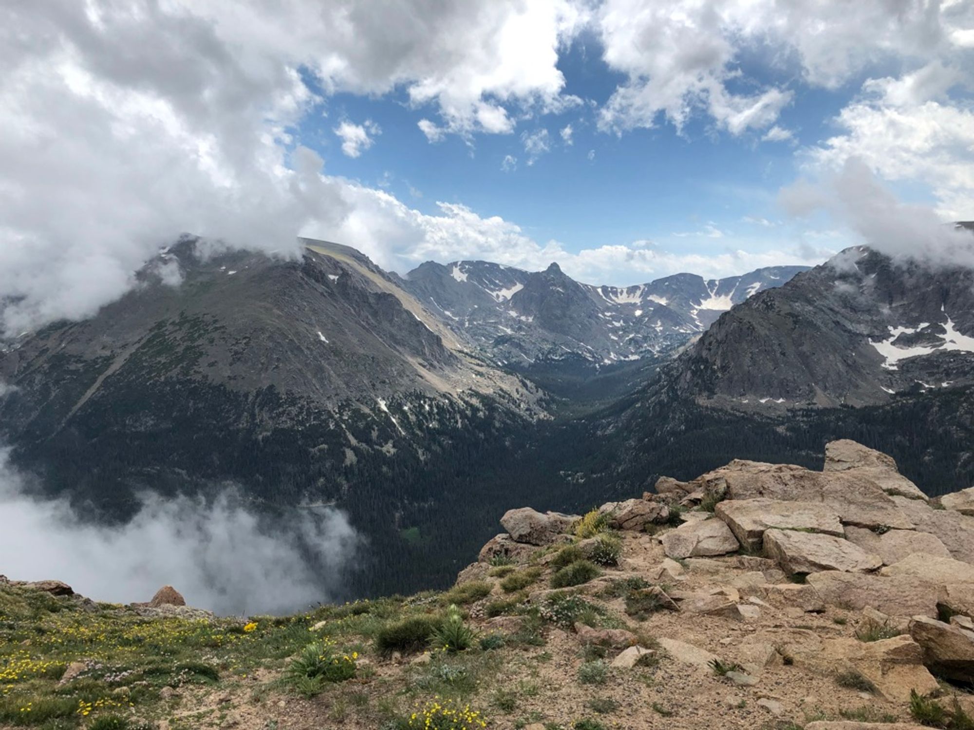 View of the Rockies